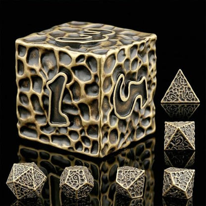 Metal DND Dice Set (7 Count)