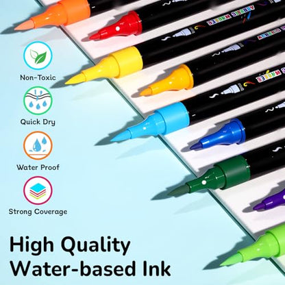 Acrylic Markers (60 Count)