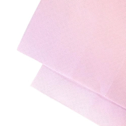 2 Sheets of Pink 11 Count Aida Cloth