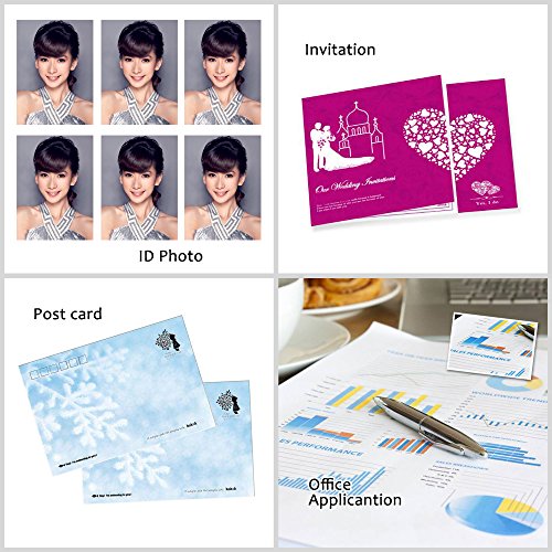 100 Sheets Matte Presentation tabloid paper 11x17 photo paper matte Double Sided 37lb Brochure Paper 6.5Mil for laser and Inkjet Printers