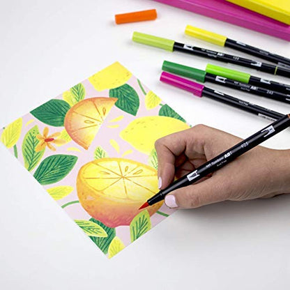56196 Dual Brush Pen Art Markers (10 Count)