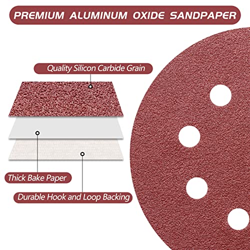 5 Inch 80 Grit Sanding Discs