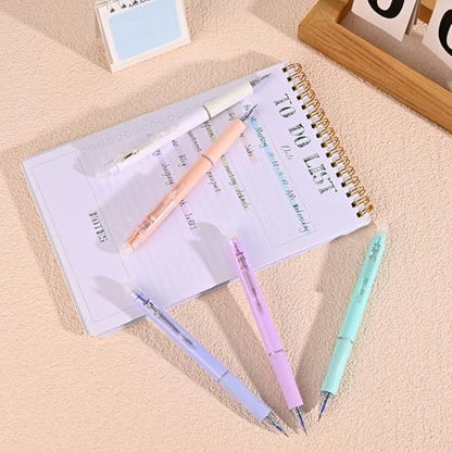 10 Pcs Retractable Erasable Gel Pens (10 Count)