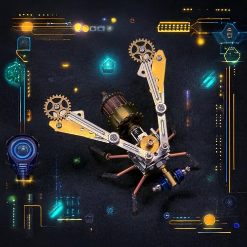 3D Metal Model Kits Insect Bug Mechanical Steampunk Science Kit Metal Building DIY Projects Arts and Crafts Hobby Kits Gift Ideas for Birthday & Christmas