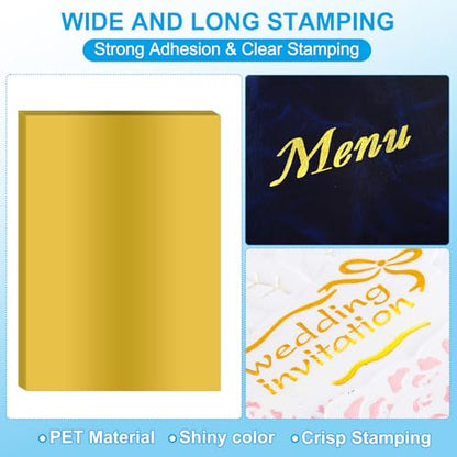 11.7x8.3" Hot Stamping Foil Paper Sheet (20 Count)