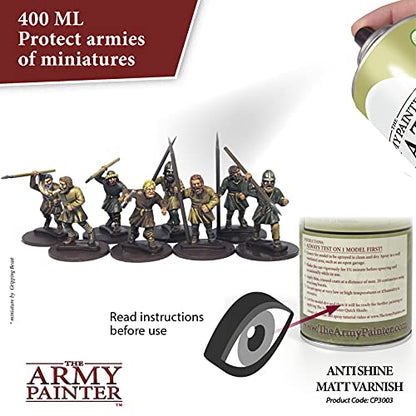 Anti Shine Matt Varnish for Miniature Painting (13.5 Fl Oz)