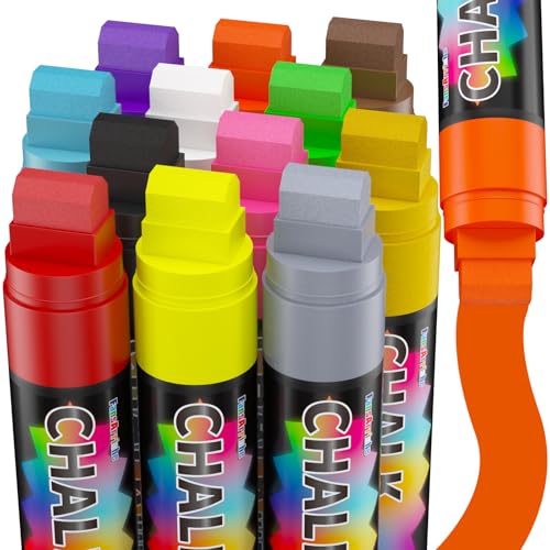 Jumbo Chalk Markers (12 Count)