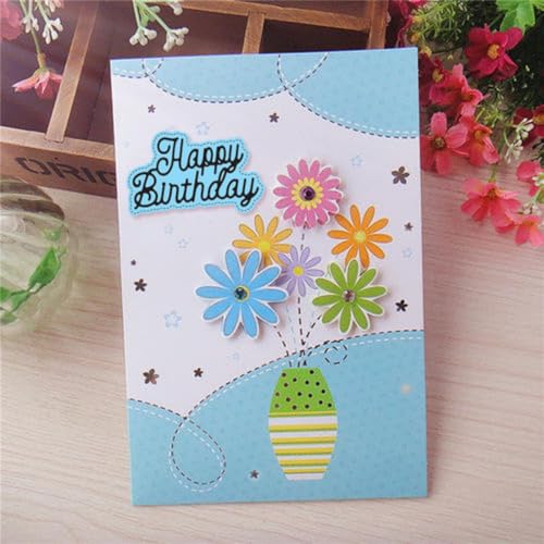 Metal Cutting Dies DIY Merry Christams Embossing Stencil Template Scrapbooking Card Making Mold Photo Album Arts Crafts Tools