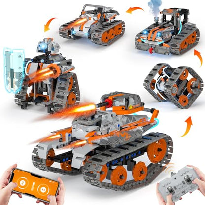 5in1 STEM Building Toys for Kids 6 (552 Count)