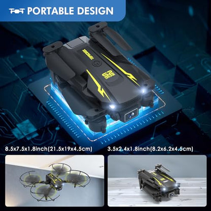 Mini Drone with Camera for Kids (2 Count)