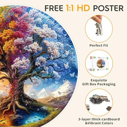 Tree of Life Puzzles for Adults 1000 Pieces (1000 Count)