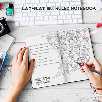 10 Pack Lined Journal Notebook (10 Count)
