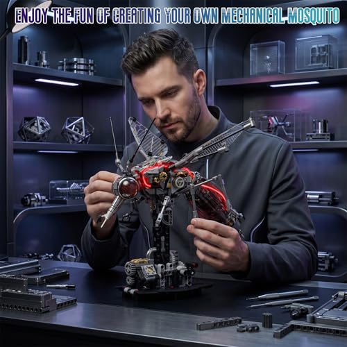 Mechanical Mosquito Building Set for Adults