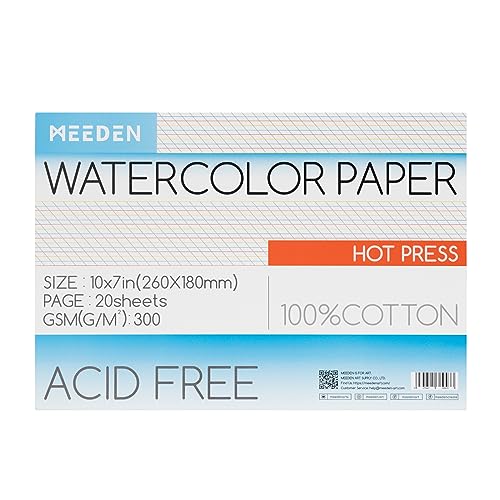 Cotton Watercolor Paper Block