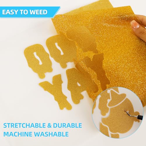 Heat Transfer Vinyl Glossy & Glitter Bundle