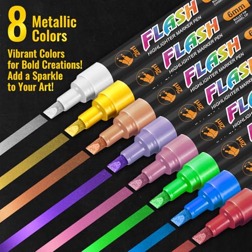 Liquid Chalk Markers for Blackboard Glass (30 Count)