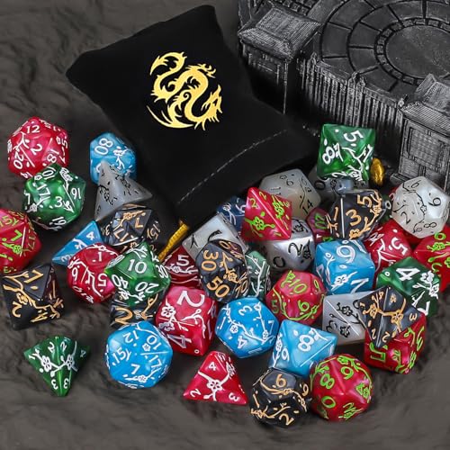 Polyhedral Dice Set (42 Count)