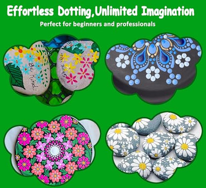Flower Petal Tools for Dot Painting