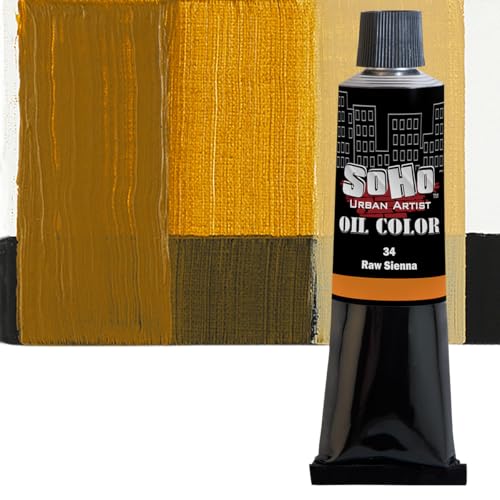 Oil Paint Raw Sienna (5.75 Fl Oz)