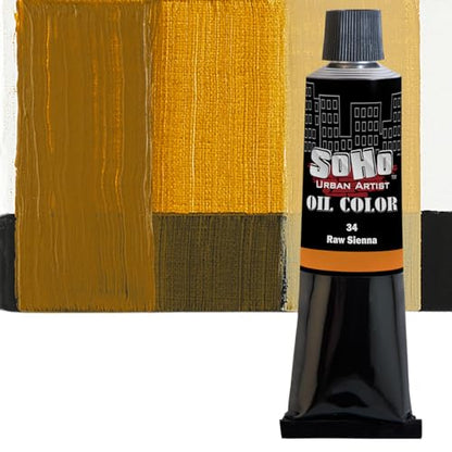 Oil Paint Raw Sienna (5.75 Fl Oz)
