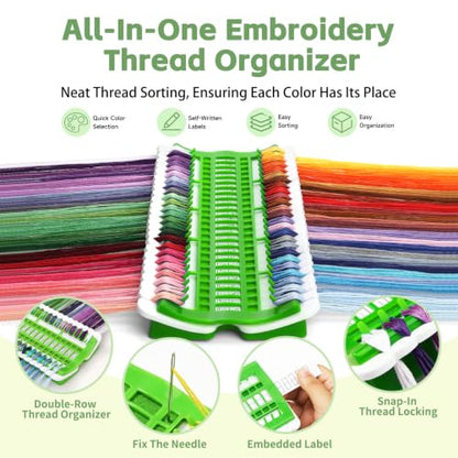 50 Position Embroidery Floss Organizer