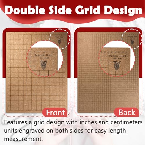 12×16 Inch Macrame Board and Pins Kit