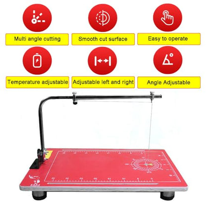 Hot Wire Foam Cutter Tabletop Hot Wire Cutter 22.8x15in