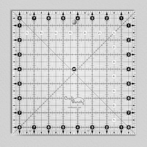Non Slip Square Quilt Template Ruler
