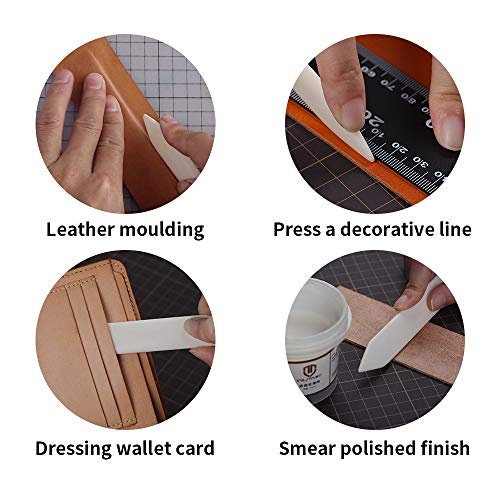 100% Genuine Bone Folders Creaser Crafts Scoring Folding Creasing Origami Paper Creaser Crafting Tool for DIY Handmade Burnishing Bookbinding and Paper Crafts
