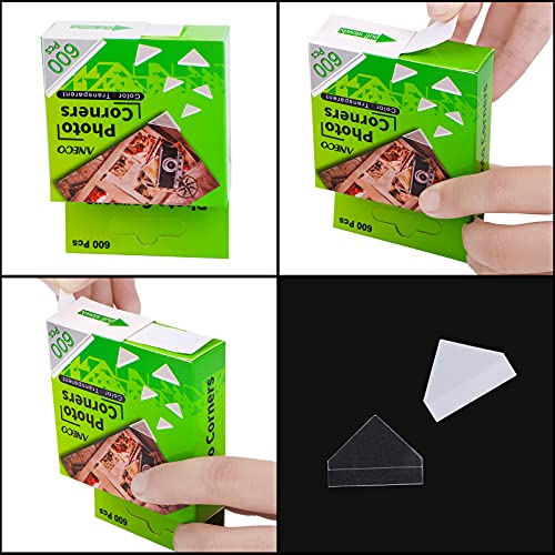600 Pieces Clear Self
