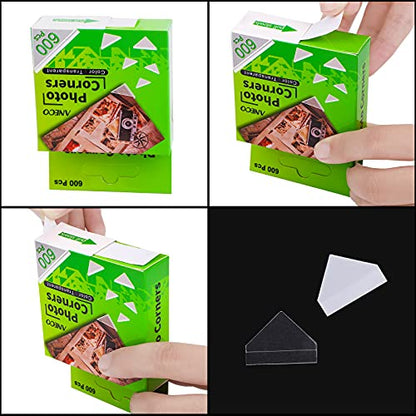 600 Pieces Clear Self