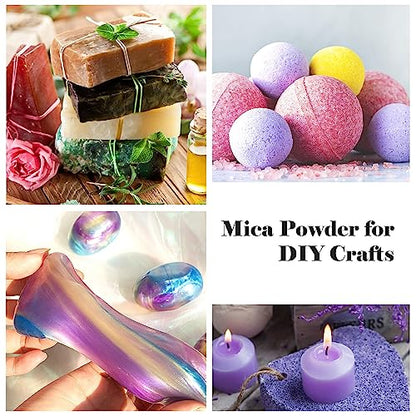 Violet Mica Powder Pigment
