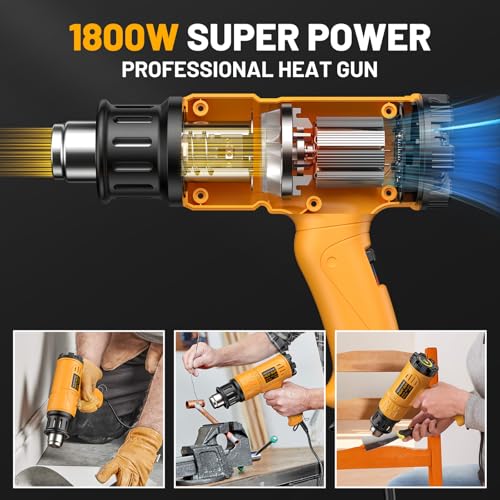 1800W Heat Gun with Carry Case 122℉