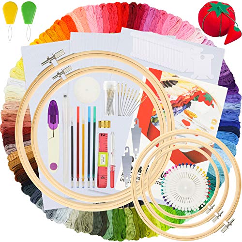 Embroidery Kit 215 Pcs (215 Count)