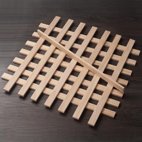 Wood Strips Slats for Wall (15 Count)