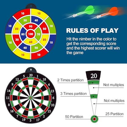 Dart Board 12pcs Magnetic Darts