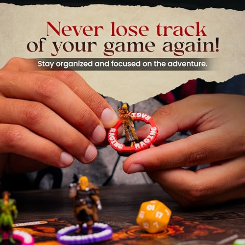 112 Vibrant DND Condition Markers (112 Count)