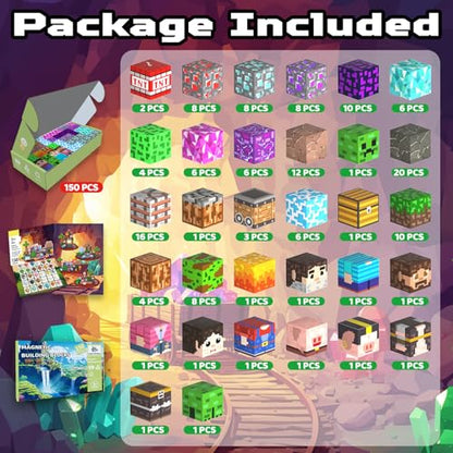 Magnetic Blocks (150 Count)