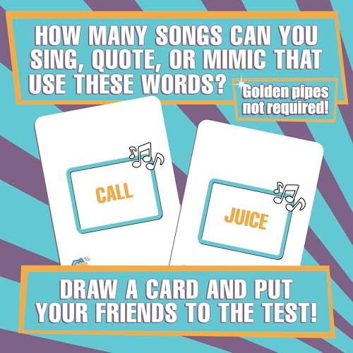 Song Survivor Music Party Game for Teens & Adults