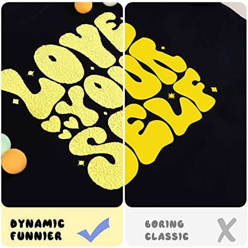 Puff Vinyl Heat Transfer