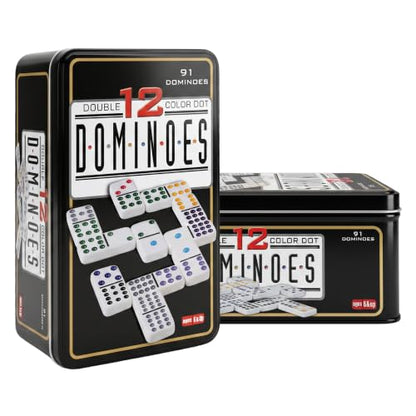 Double 12 Dominoes Set