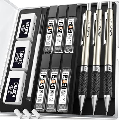 0.5 mm Art Mechanical Pencil Set in Storage Case (3 Count)