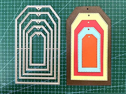 Cutting Dies Happy Birthday Holiday Thanks Greetings Metal Stencils Scrapbooking Tool Love Heart DIY Carbon Steel Embossing Template for Paper Card Making