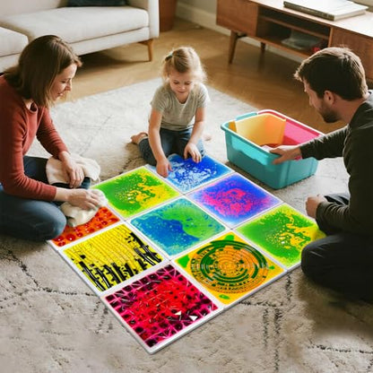 Sensory Floor Tiles for Kids (4 Count)