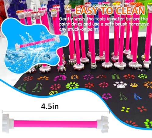 Flower Petal Tools for Dot Painting