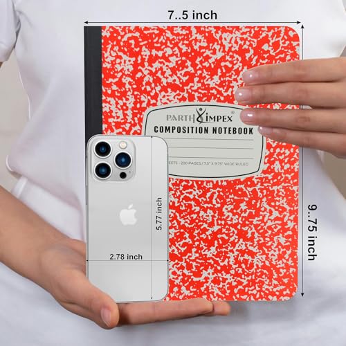 12 Pack Bulk Composition Notebooks Wide Ruled
