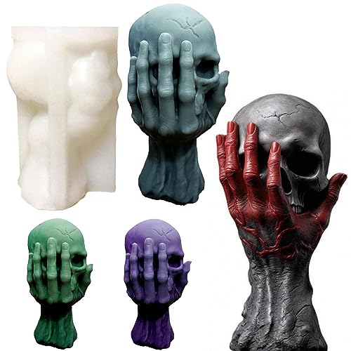 Skull Candle Molds