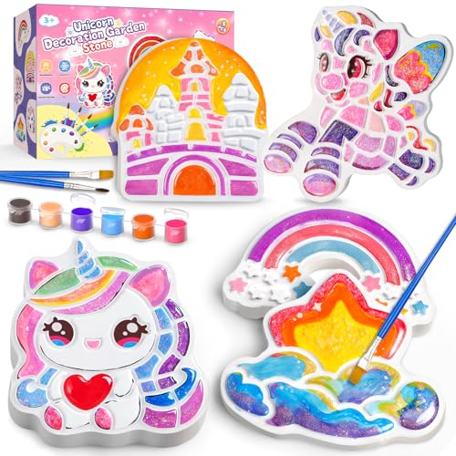 Unicorn Stepping Stones Painting Kits For Kids