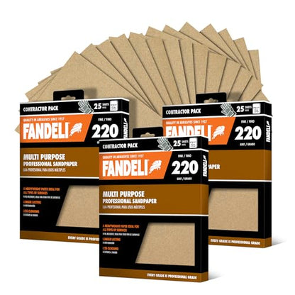 Multi Purpose Sandpaper (75 Count)