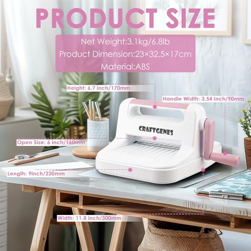 6 Inch Manual Die Cutting and Embossing Machine for Card Making